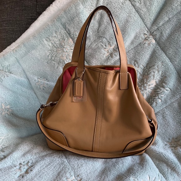 Coach Bags | Coach Leather Tote | Poshmark